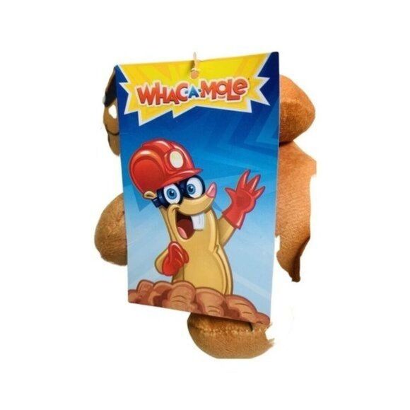 Whac-A-Mole 8" Plush (Toy Factory, Mattel Games 2022) *NEW w/ Tag Stuffed Toy - Picture 6 of 7